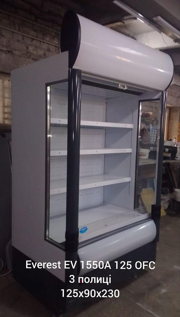 Горка холодильна Everest EV 1550A 125 OFC Горки холодильні pro100holod.in.ua - Холодильне обладнання Горка холодильна Everest EV 1550A